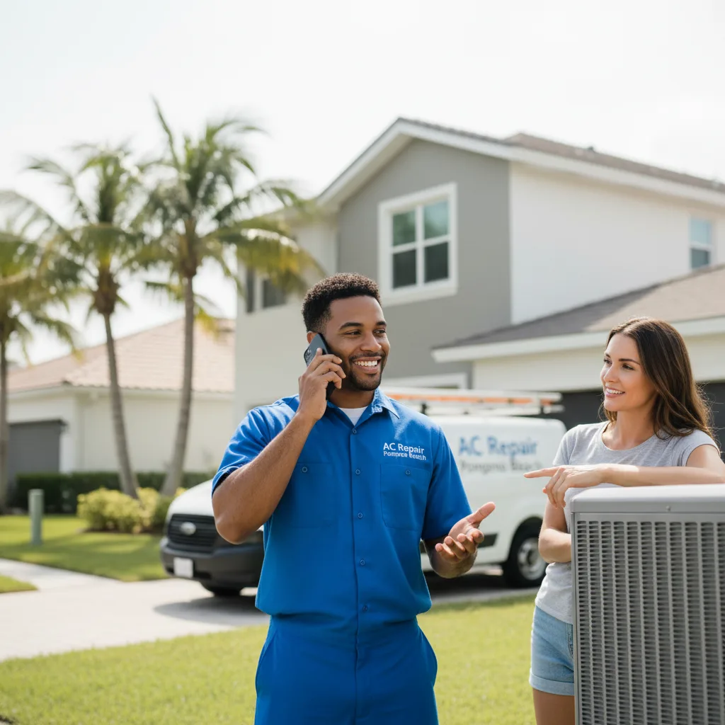 AC Repair Pompano Beach customer support in Pelican Rapids
